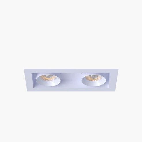 3" Double Head Retractable Cylinder LED Downlight | 1.900Lm | 120/277V | CCT Selectable | Goodlite G-32502/512