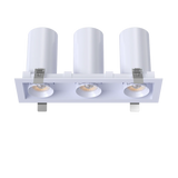 Triple-zoom-lens-recessed-multilight-fixture-with-20-to-55-degree-beam-spread