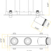 Triple-zoom-lens-recessed-multilight-fixture-with-20-to-55-degree-beam-spread