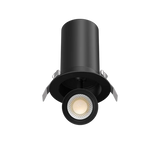 Pulsar-3-inch-round-retractable-directional-LED-downlights-white-and-black