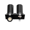 3 Inch Double Head Retractable Cylinder LED Downlight | 1.900Lm | 120/277V | CCT Selectable | Pulsar Series | Goodlite G-32502/512