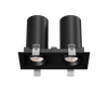 3 Inch Double Head Retractable Cylinder LED Downlight | 1.900Lm | 120/277V | CCT Selectable | Pulsar Series | Goodlite G-32502/512