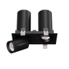 3 Inch Double Head Retractable Cylinder LED Downlight | 1.900Lm | 120/277V | CCT Selectable | Pulsar Series | Goodlite G-32502/512