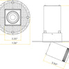 Square-trimless-zoom-lens-ceiling-fixture-with-20-to-55-degree-beam-spread