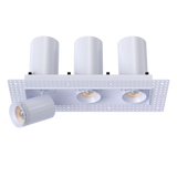 Pulsar-3-inch-triple-head-trimless-retractable-multiple-directional-LED-downlights