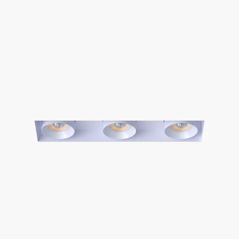 Triple-head-trimless-plaster-in-recessed-spotlight-with-independent-90-degree-telescoping-hinges