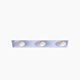 Triple-head-trimless-plaster-in-recessed-spotlight-with-independent-90-degree-telescoping-hinges