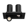 IC-rated-wet-location-double-head-trimless-retractable-ceiling-light-24W-5CCT