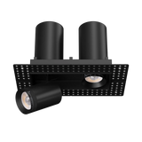 Pulsar-3-inch-double-head-trimless-retractable-multiple-directional-LED-downlights