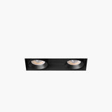 Double-head-trimless-plaster-in-recessed-spotlight-with-independent-90-degree-telescoping-hinges
