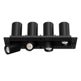 Pulsar-3-inch-four-head-trimless-retractable-multiple-directional-LED-downlights
