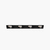 IC-rated-wet-location-four-head-trimless-retractable-ceiling-light-48W-5CCT