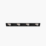 IC-rated-wet-location-four-head-trimless-retractable-ceiling-light-48W-5CCT