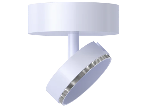 3.7 Inch Surface Mount Monopoint | White | Jupiter Series | Goodlite G-37070