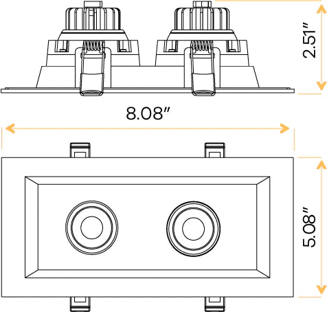 Saturn-multiple-3-inch-2-head-regress-gimbal-led-light-30-degree-tilt-wet-location