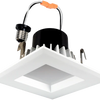 4" Square Retrofit Led Downlight | 14W | 120/277V | CCT Selectable | Space Series | Goodlite G-48334/G-48774