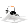 6 inch square retrofit LED downlight with selectable CCT, 15W, Space Series