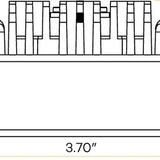 Ten-watt-three-inch-trimmed-regressed-led-recessed-light-fixture
