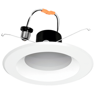 5-6 inch round high output retrofit LED downlight with selectable CCT, 14W, Space Series