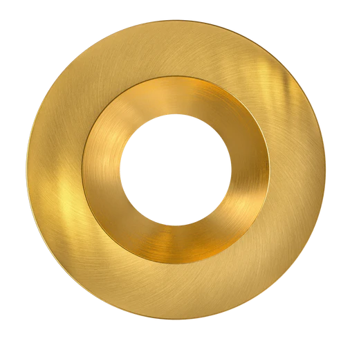 2 Inch Round Trim | Brushed Brass | Goodlite G-48349