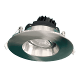 3 inch LED regress round gimbal luminaire with selectable CCT in multiple trim finishes