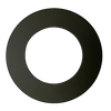 3 inch round slim black cover for LED recessed light