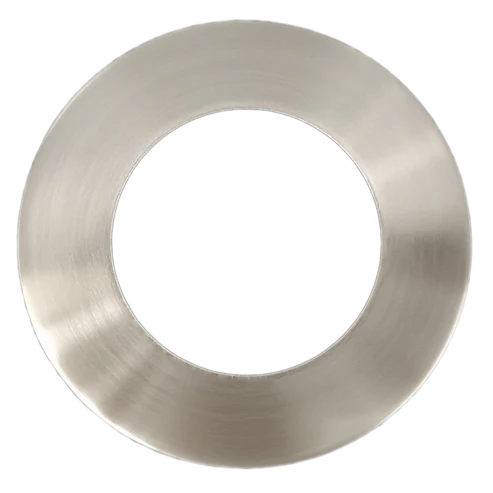 3 Inch Round Slim Brushed Nickel Cover | Goodlite G-48371