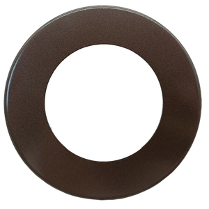 3 inch round slim bronze cover for LED recessed light - Available at Electrical Marketplace