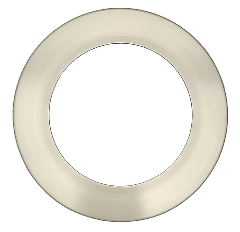 5 Inch Round Slim Brushed Nickel Cover | Goodlite G-48377