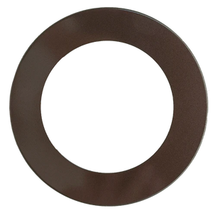 5 inch round slim bronze cover for LED recessed downlight - Available at Electrical Marketplace