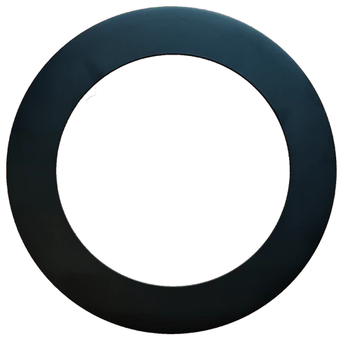 6 Inch Round Slim Black Cover | Goodlite G-48379