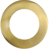 4 inch round slim brushed brass cover for LED recessed light