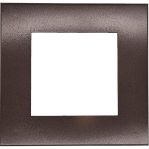 4 inch square slim bronze recessed light cover - Available at Electrical Marketplace