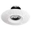 4" Round Trimless LED Downlight | Saturn Series | Selectable CCT | 18W