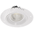 4" Round Trimless Single Gimbal LED Downlight | Saturn Series | Selectable CCT