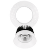 6" Round Trimless LED Downlight | Saturn Series | Selectable CCT | 24W