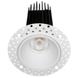 Saturn 2" HO round trimless LED downlight white, mud-in installation
