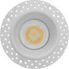 1.5" Round Trimless Gimbal LED Downlight | Saturn Series | Selectable CCT | 12W