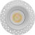 1.5" Round Trimless Gimbal LED Downlight | Saturn Series | Selectable CCT | 12W