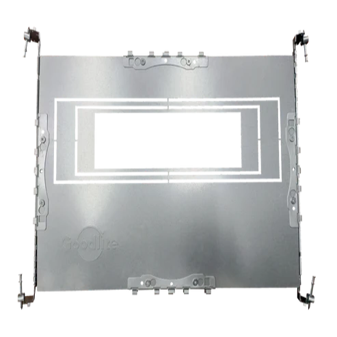 Rectangular Flanged New Construction Plate | 2, 3 & 4