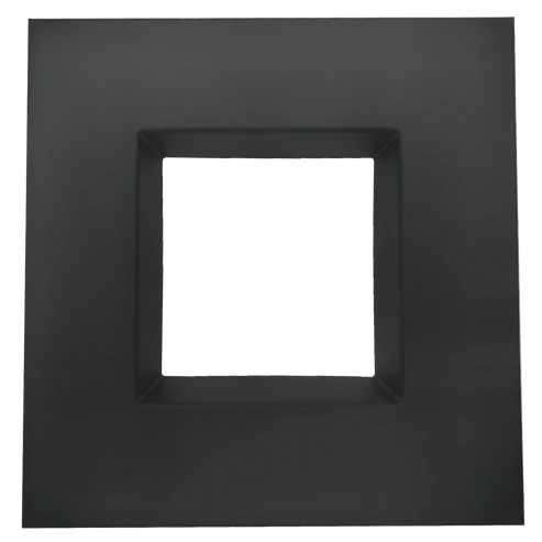4 Inch Square Regress Slim Cover | Black | Goodlite G-48461