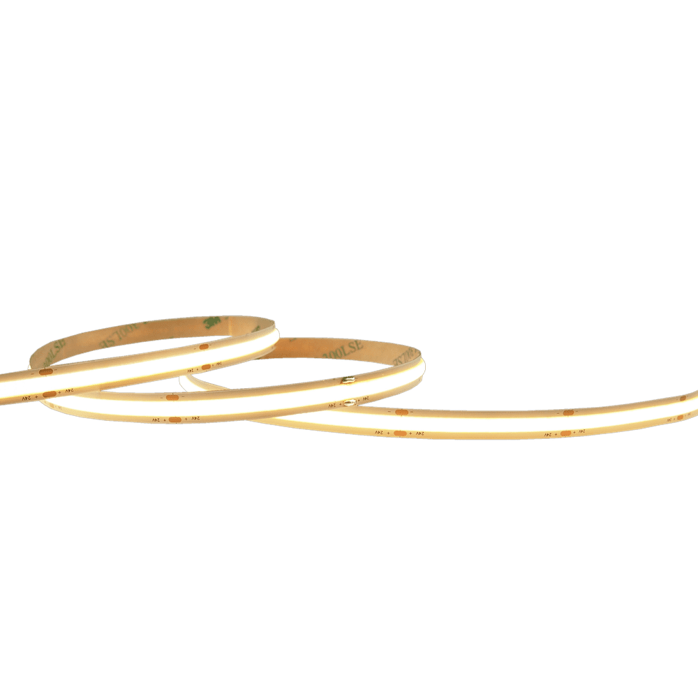 100FT COB LED tape light 24V 5.5W per foot dotless strip CRI93 IP20