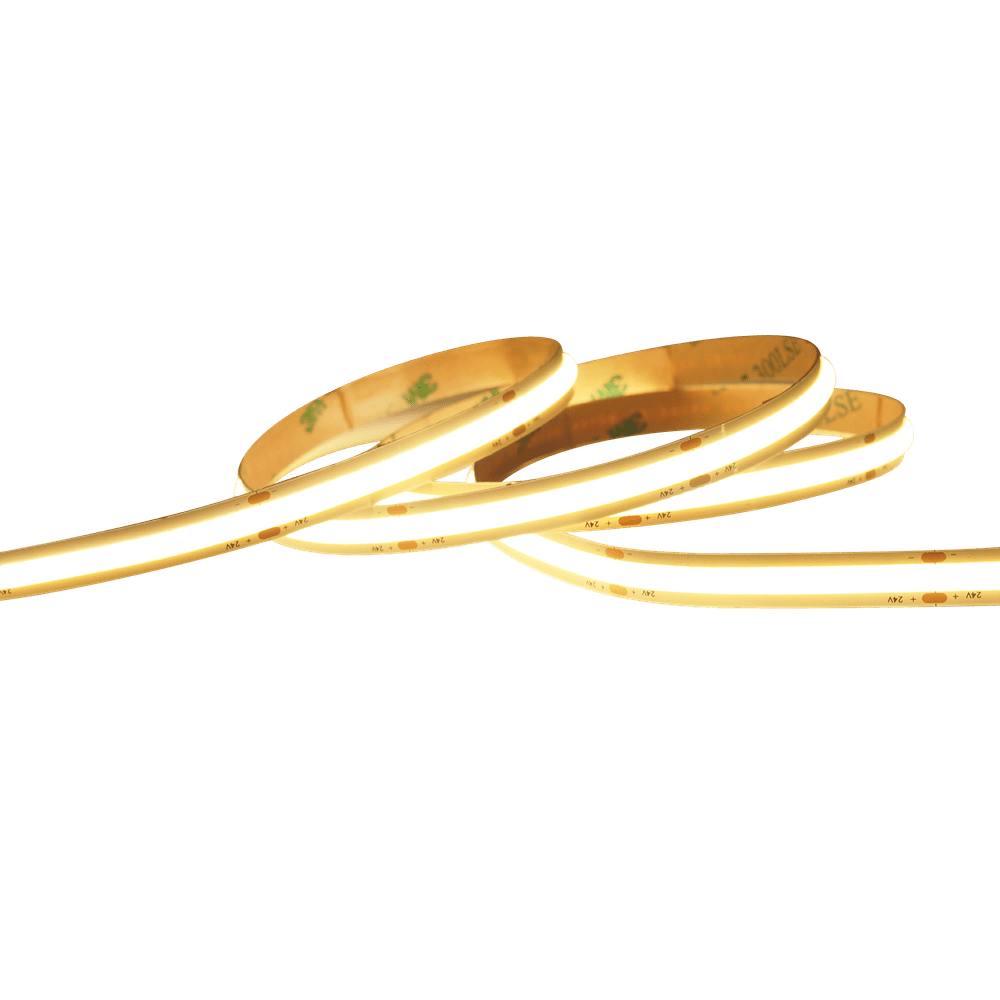 100FT COB LED tape light 24V 5.5W per foot dotless strip CRI93 IP20