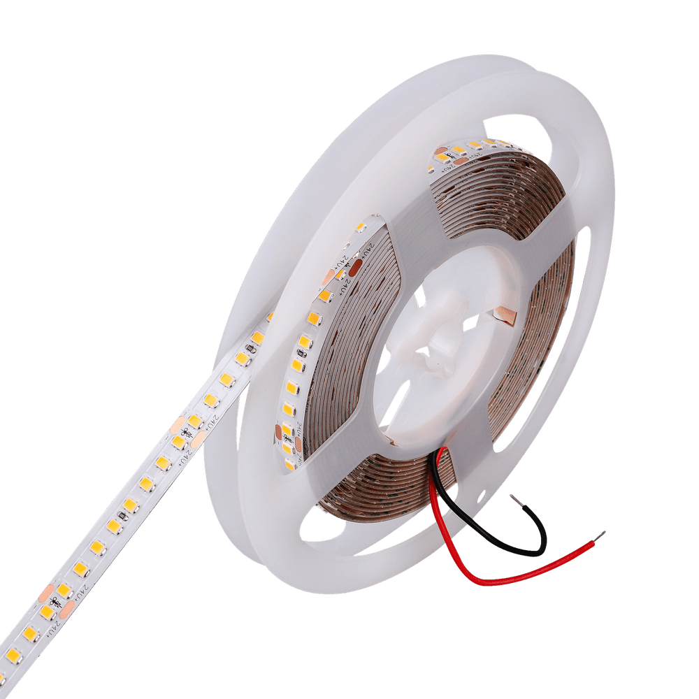 5.5W per foot 2835 LED tape light 24V 16.4FT strip CRI94 IP20 dimmable