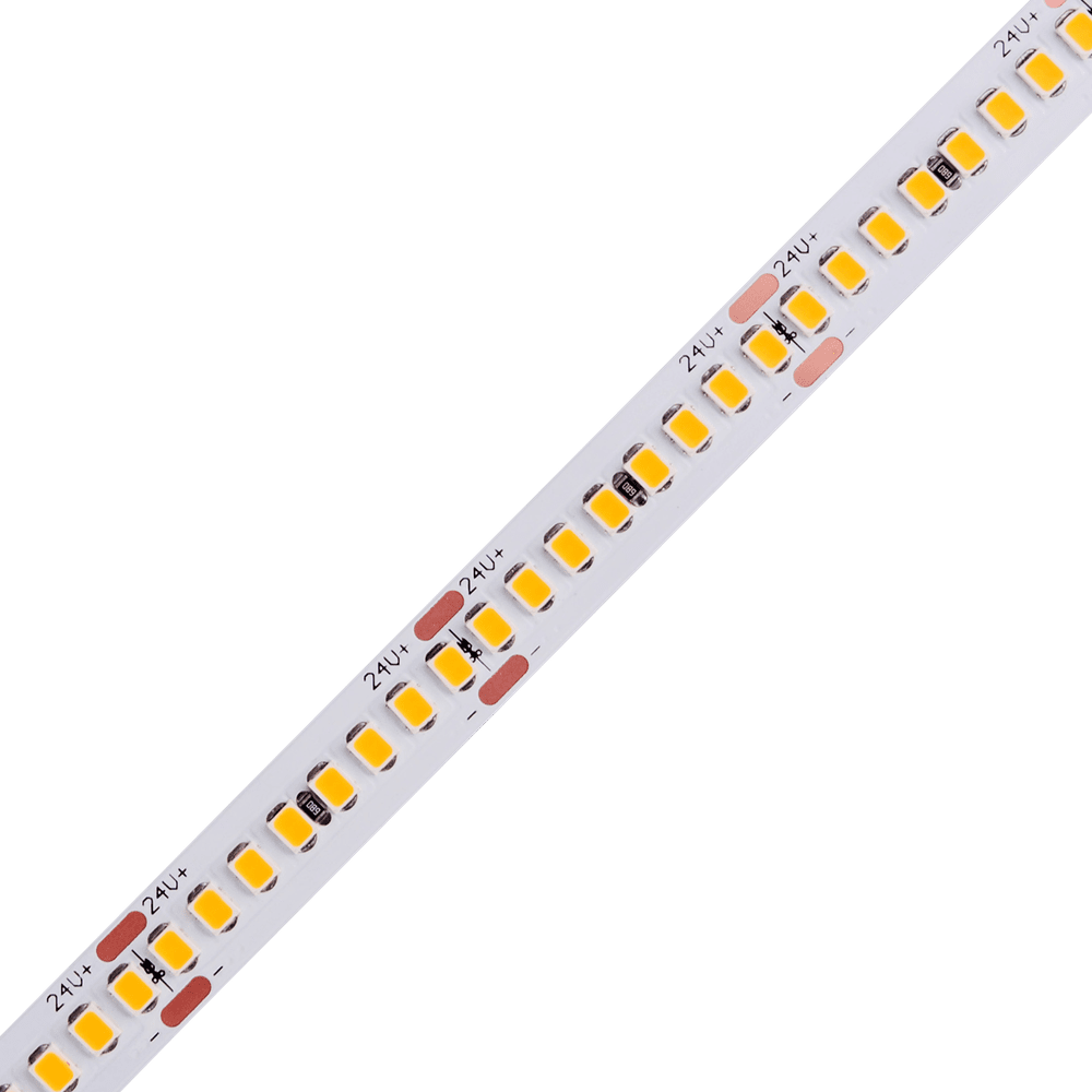 7.3W per foot high output 2835 LED tape light 24V 16.4FT strip CRI94 IP20