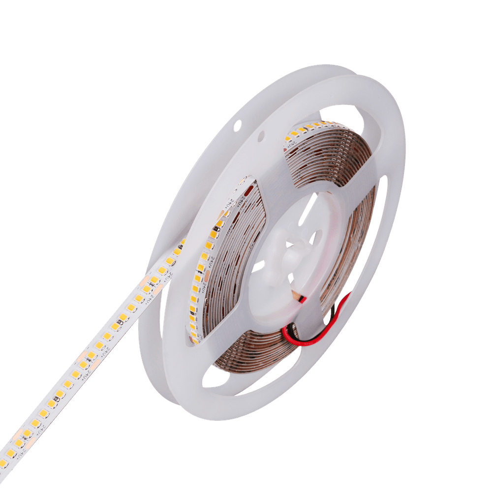 7.3W per foot high output 2835 LED tape light 24V 16.4FT strip CRI94 IP20