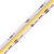 Back view of LED COB strip light showing peel-and-stick adhesive backing for easy installation