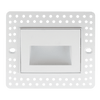 4-inch trimless horizontal LED step light with selectable color temperature, modern low-profile design, 3W energy-efficient lighting for indoor or outdoor use