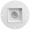 3-inch single-head trimless LED downlight from the Saturn Series, featuring selectable color temperature and 30W total power, designed for sleek, modern recessed lighting.