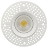 3.5" Round Trimless Gimbal LED Downlight | Saturn Series | Selectable CCT | 14W